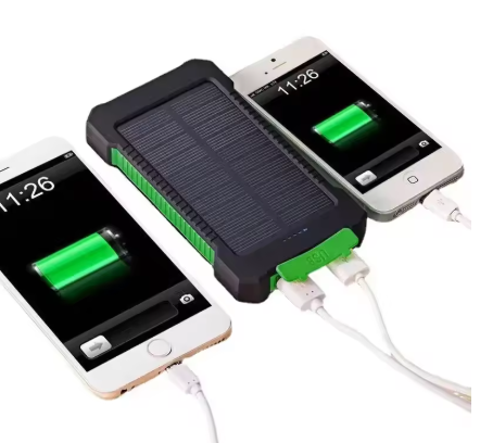 Fuente de energía solar portátil para exteriores de 200000 mAh, resistente al agua, con brújula USB, cargador externo para iPhone, Samsung, Huawei y Xiaomi